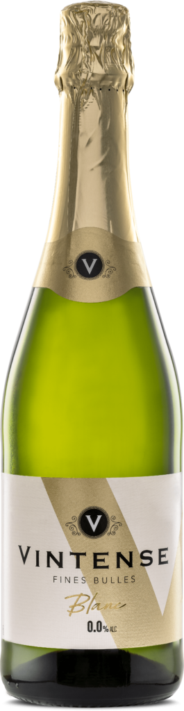 Non-alcoholic champagne, the sparkling range 0.0% - Vintense